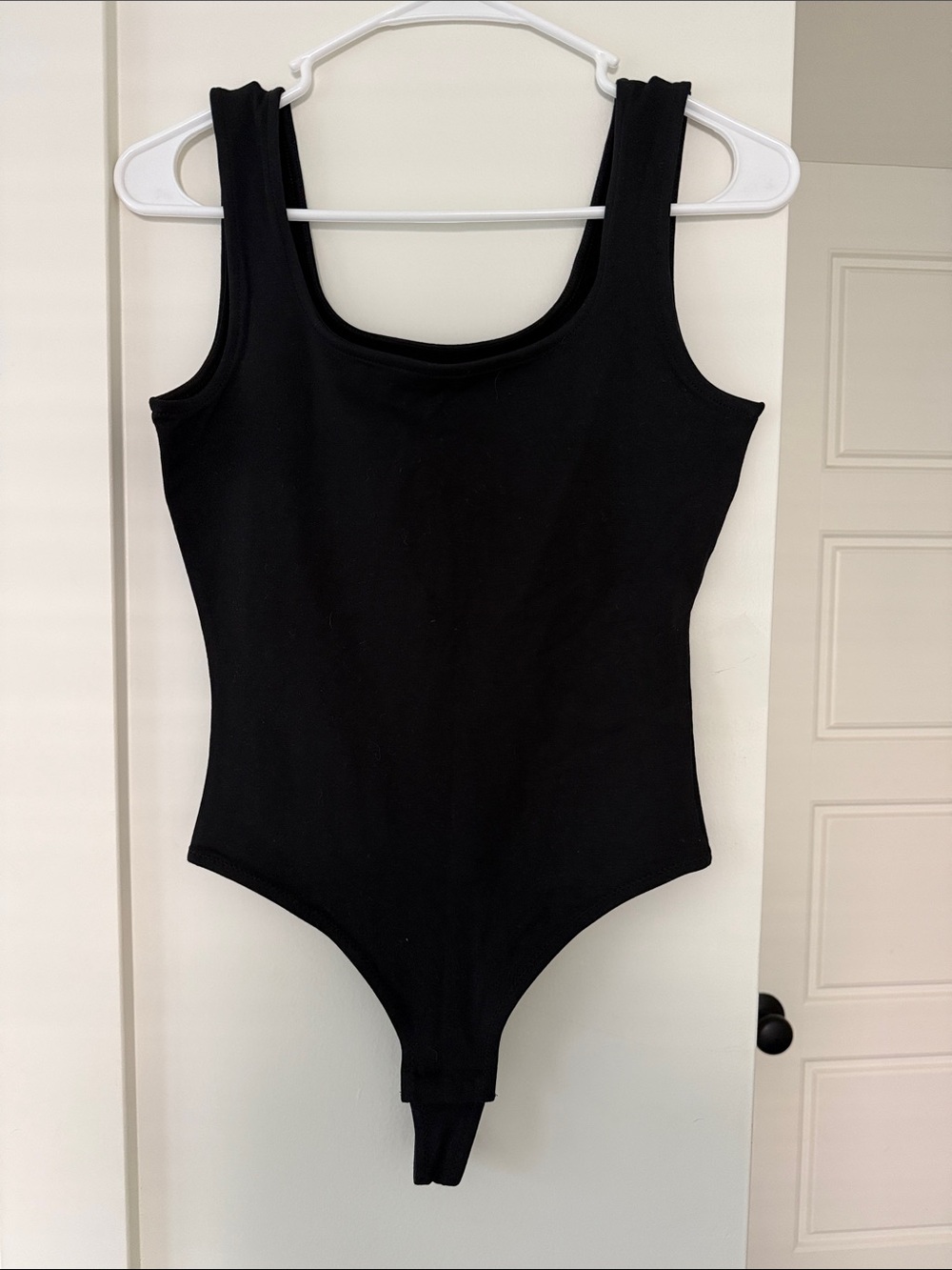 Madewell Wide-Strap Tank Thong Bodysuit